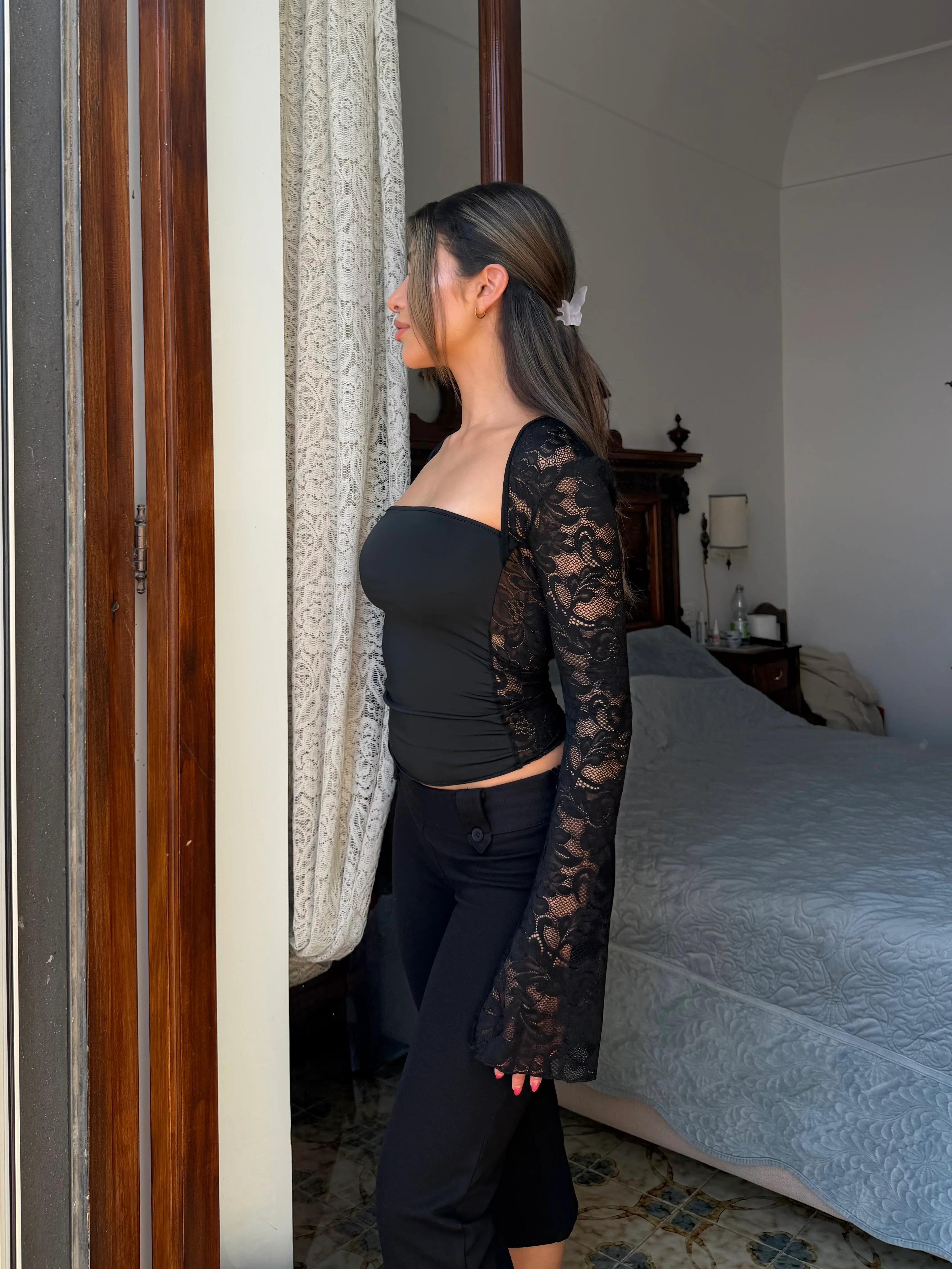 Lua lace top - sort - Image 3